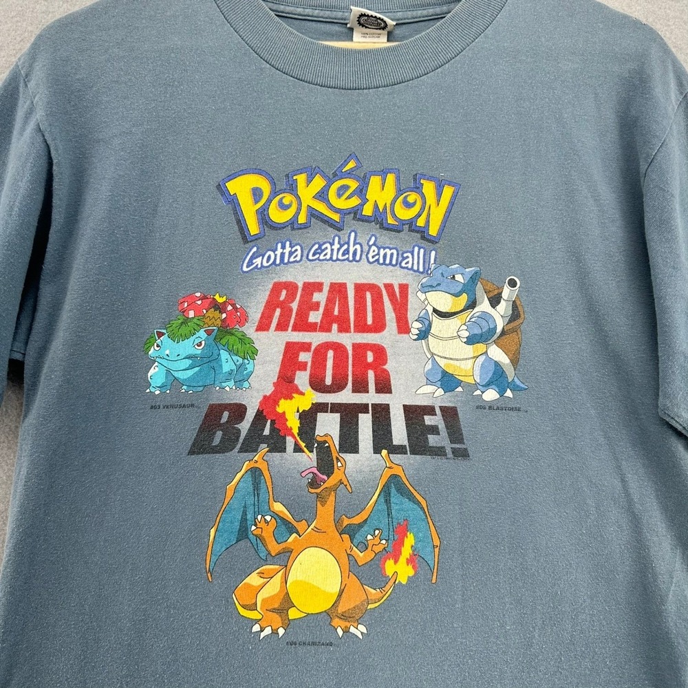 99 Pokemon Gotta Catch Em All Ready For Battle Charizard Blastoise Venusaur VTG